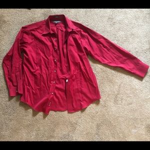Red Men’s Shrt